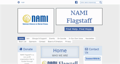 Desktop Screenshot of nami-flagstaff.org