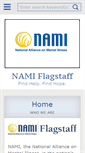Mobile Screenshot of nami-flagstaff.org