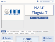 Tablet Screenshot of nami-flagstaff.org